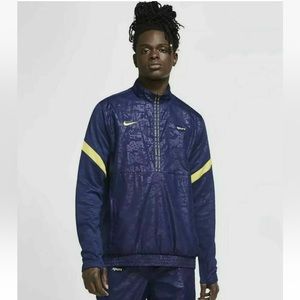 ✔️ NIKE Tottenham Hotspur Nike Half-Zip Track Jacket - Navy